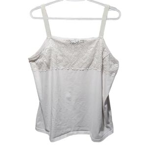 Avenue size 22/24 white camisole